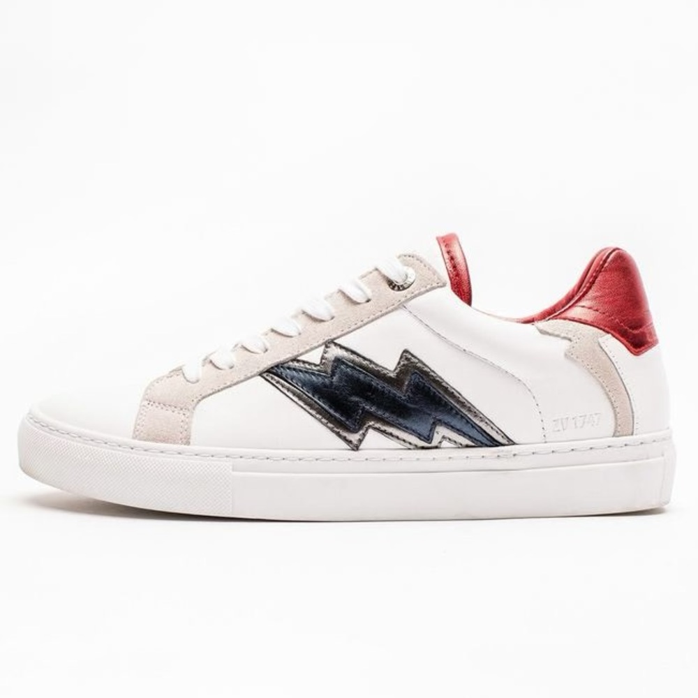 Selling gently used Zadig and Voltaire flash lightning bolt sneakers size 40!